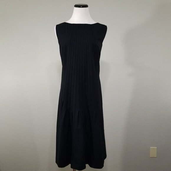 LAVIA 18 Dresses & Skirts - LaVia 18 Black Shift Dress Sleeveless Sheath Structured Career Corpcore EU 50